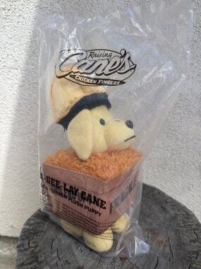 NIB Limited Edition A Christmas Story Raising Canes Fra-Gee-Lay Dog Plush Pup